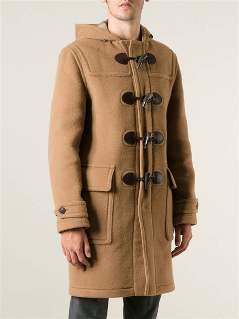 burberry duffle coat men's|burberry pea coat sale men.